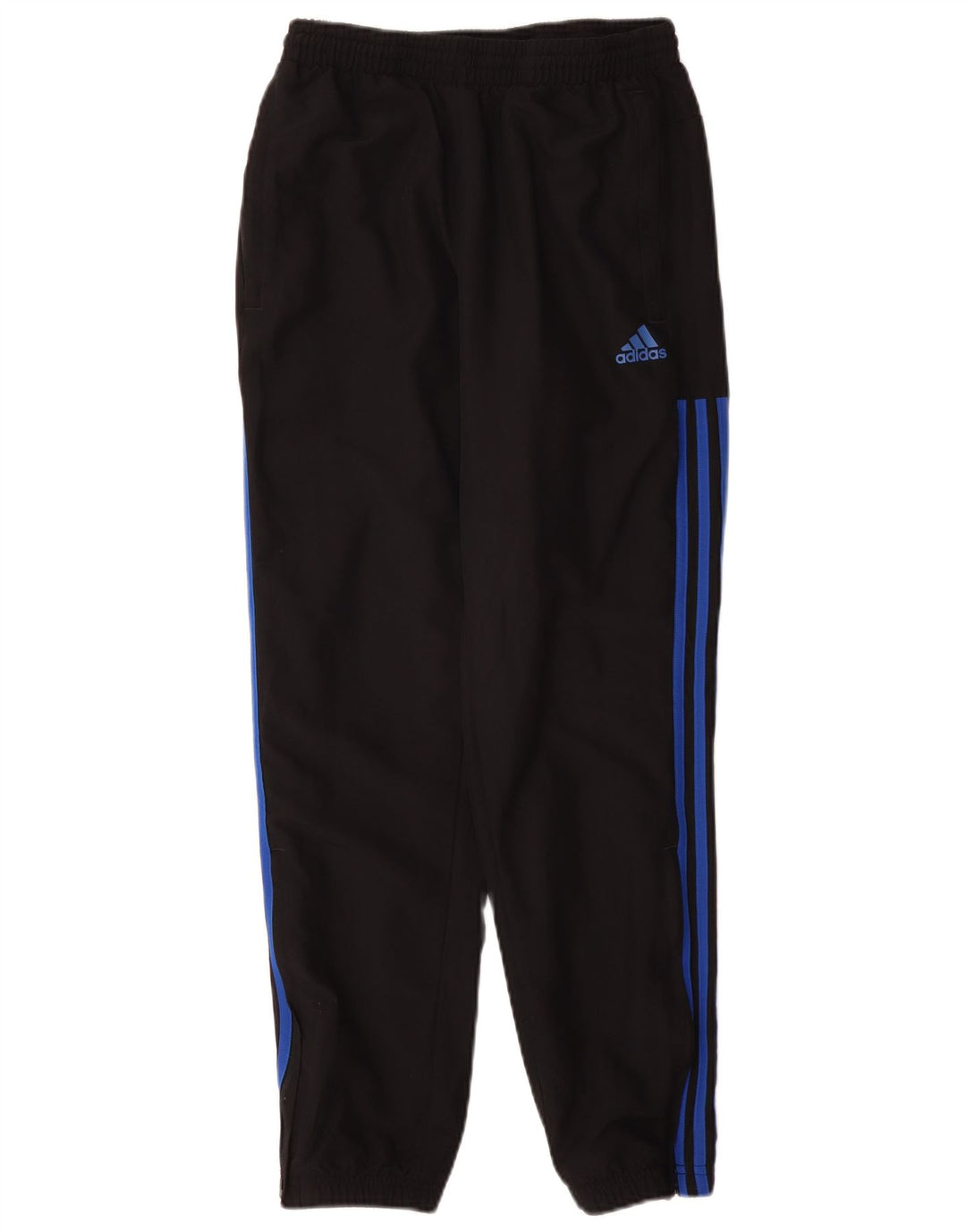 ADIDAS Mens Tracksuit Trousers Joggers Small  Black Polyester
