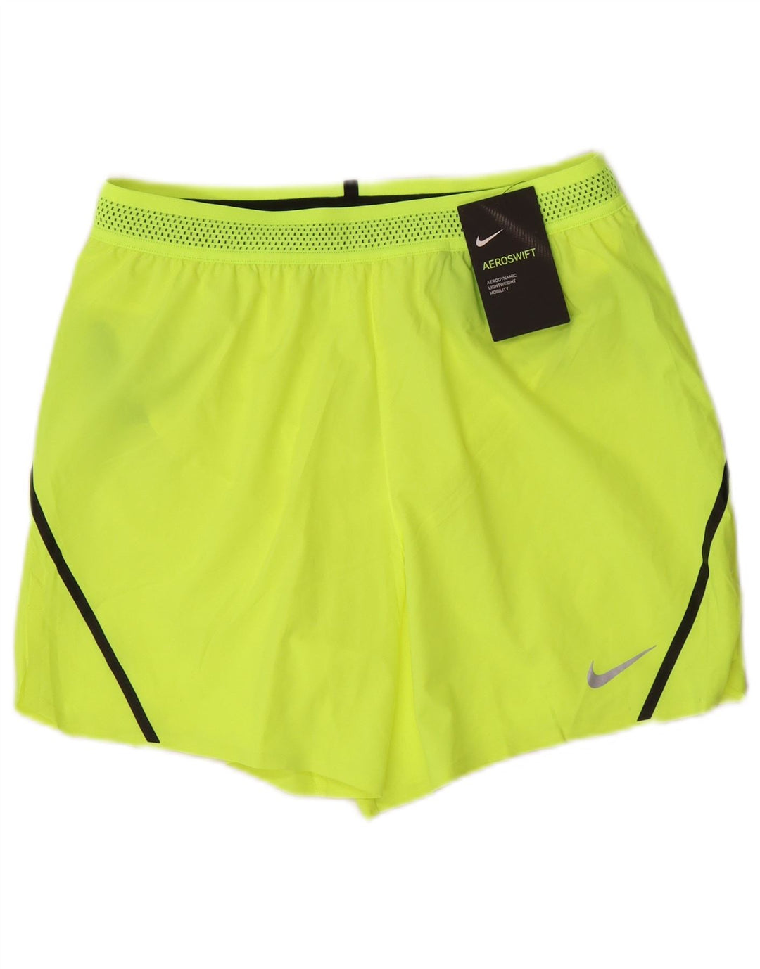 Nike Mens Sport Shorts Medium Yellow Polyester