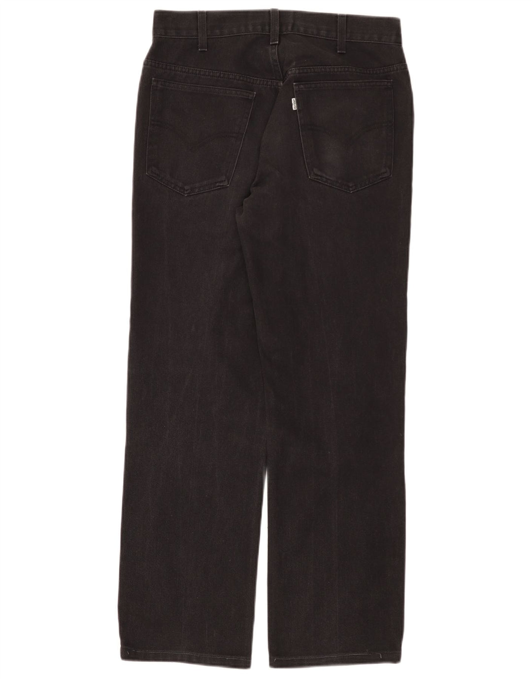 Levi's Womens Straight Jeans W32 L28 Black Cotton