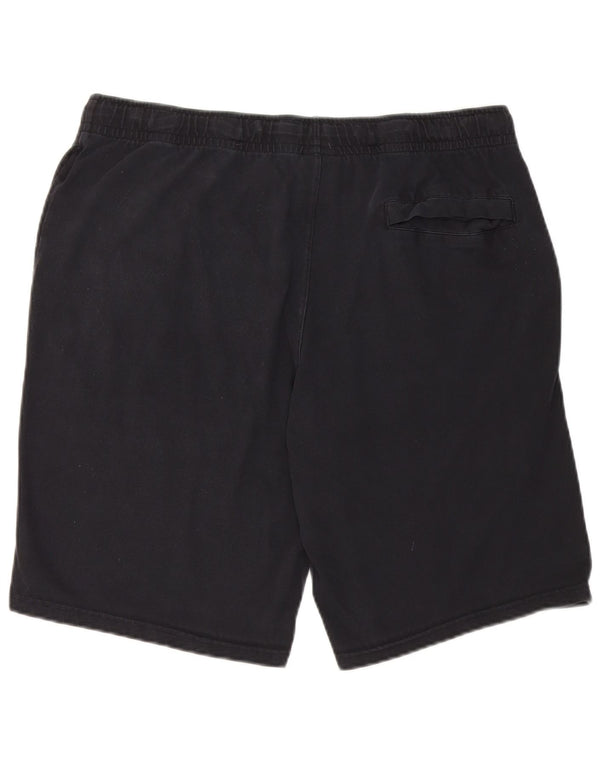 Nike Pantalones cortos deportivos para hombre XL Algodón negro