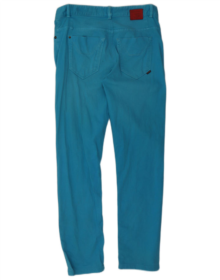 Jeckerson Womens Slim Jeans W33 L29 Blue Cotton