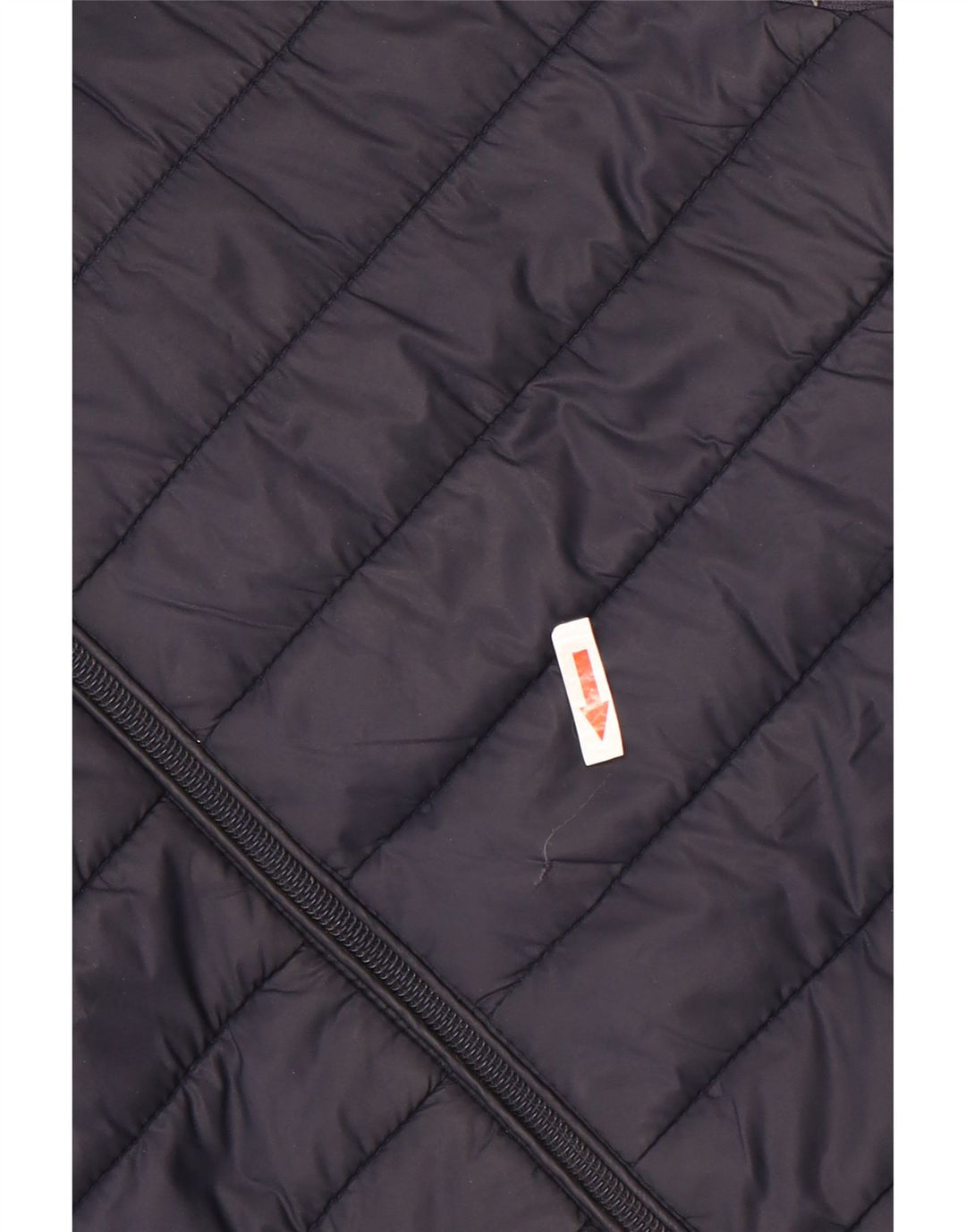 Zara Herre Polstret Gilet UK 40 Large Navy Blue Polyester