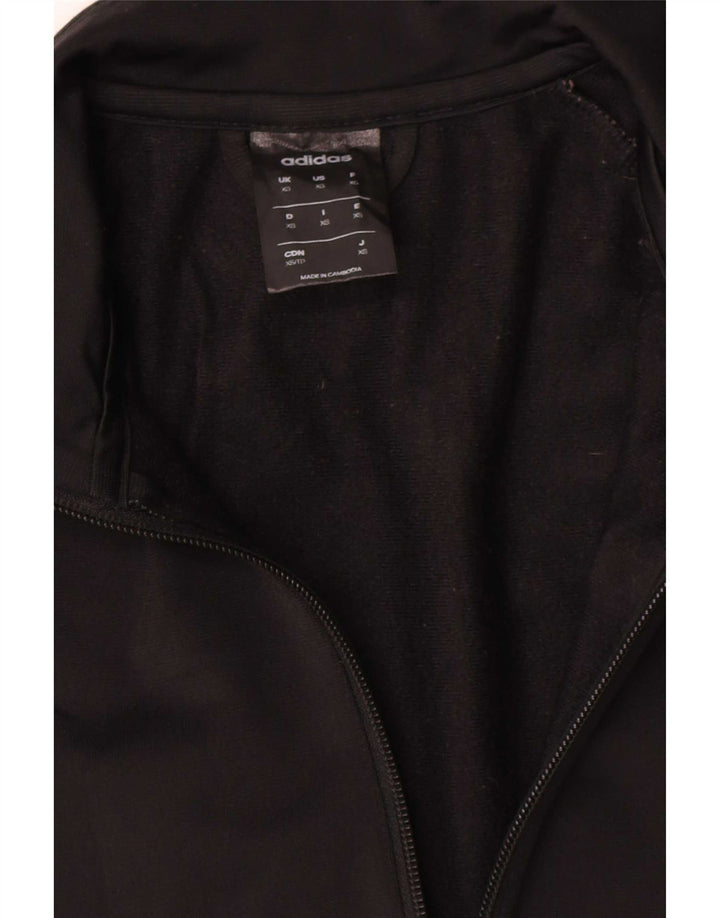 Giacca da allenamento Adidas Climalite da uomo XS in poliestere nero