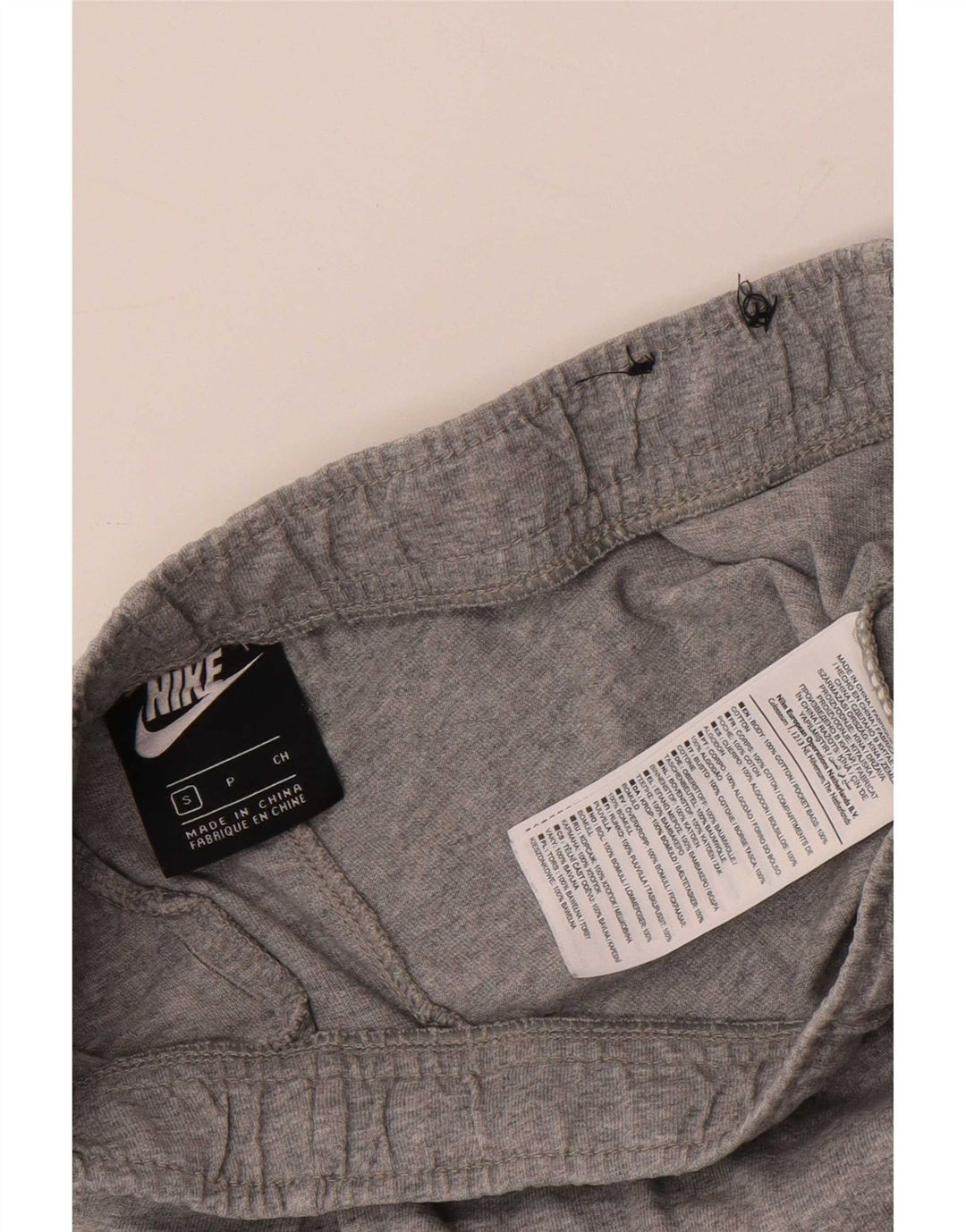Nike Sportsshorts til mænd, små grå bomuld