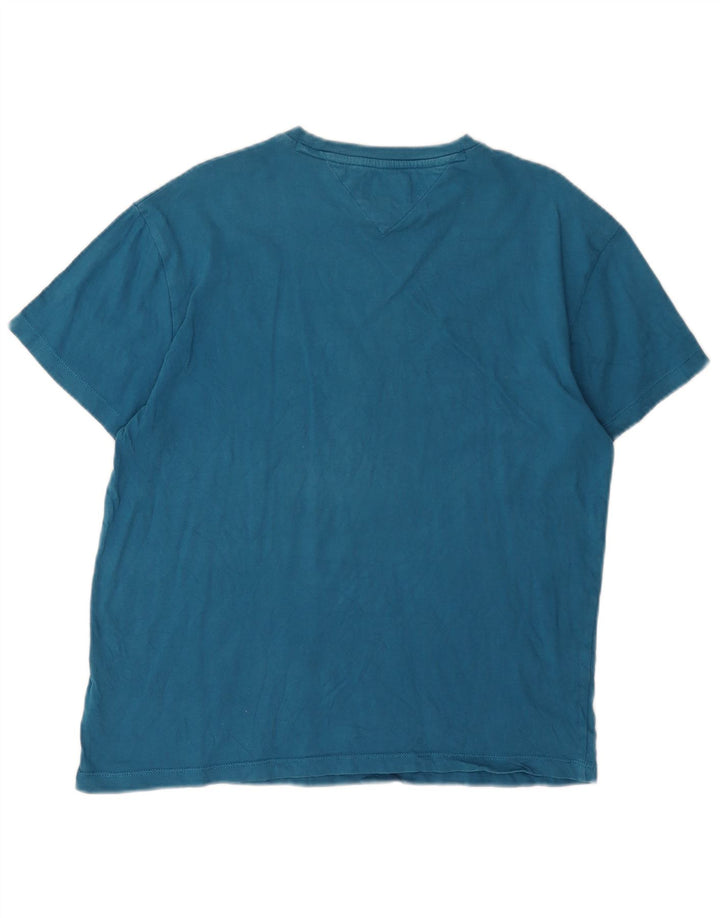 T-shirt męski Tommy Hilfiger, średni niebieski