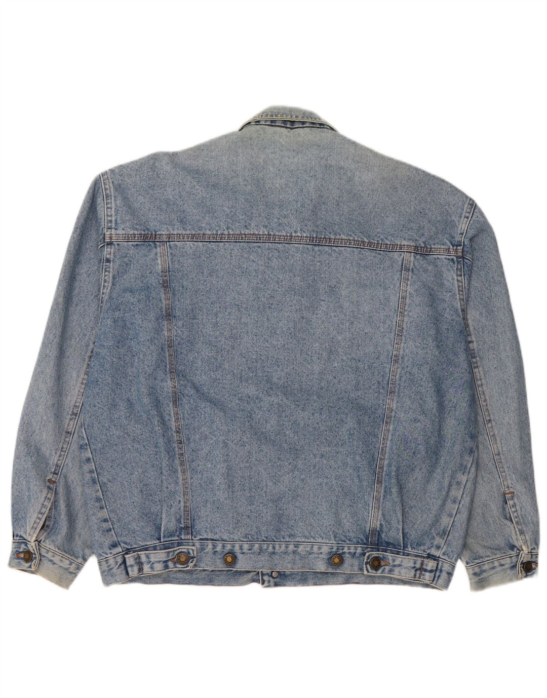 Vintage Mens Denim Jacket UK 38 Medium Blue Cotton