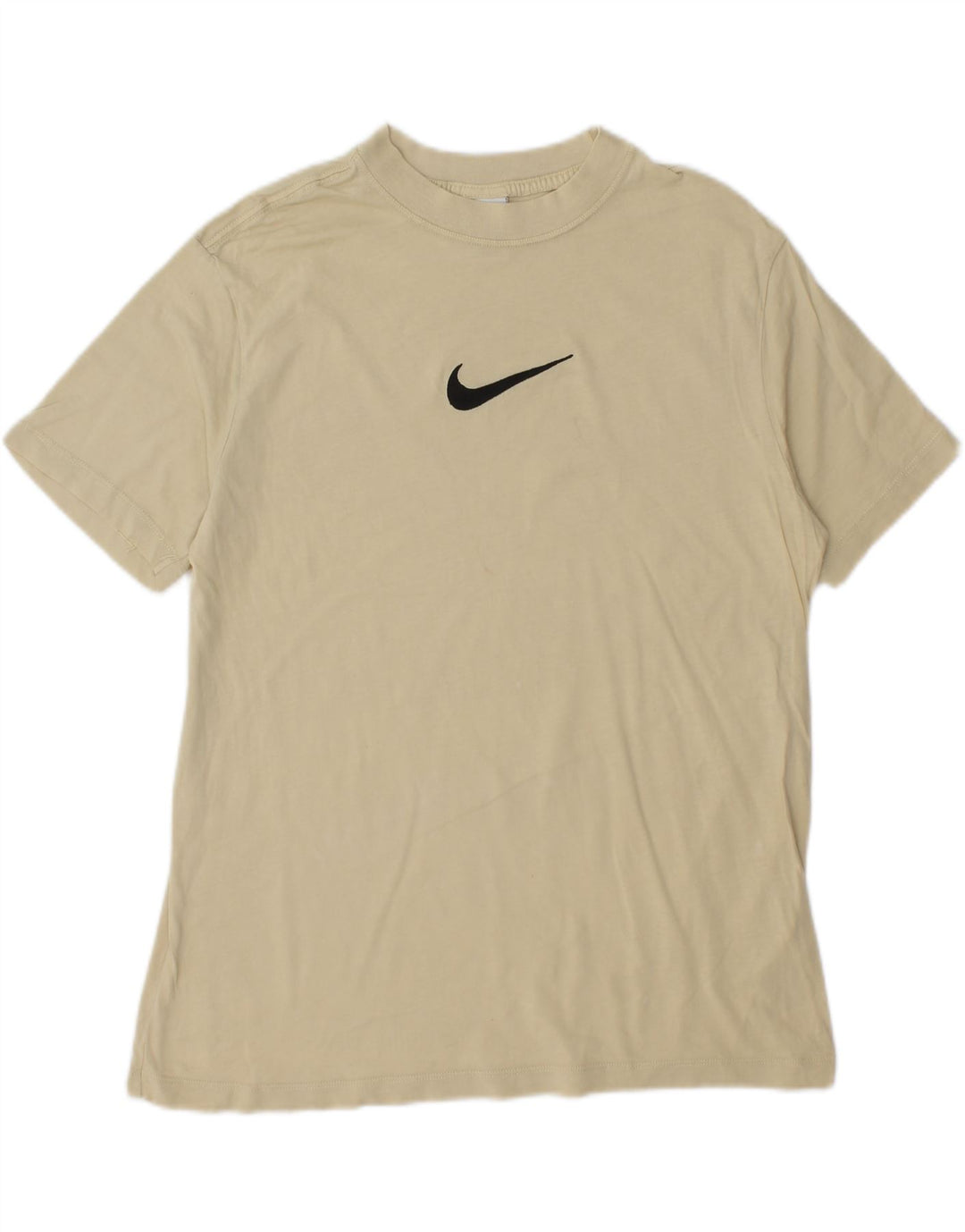 NIKE Mens Graphic T-Shirt Top Small Beige Vintage Nike and Second-Hand Nike from Messina Hembry 