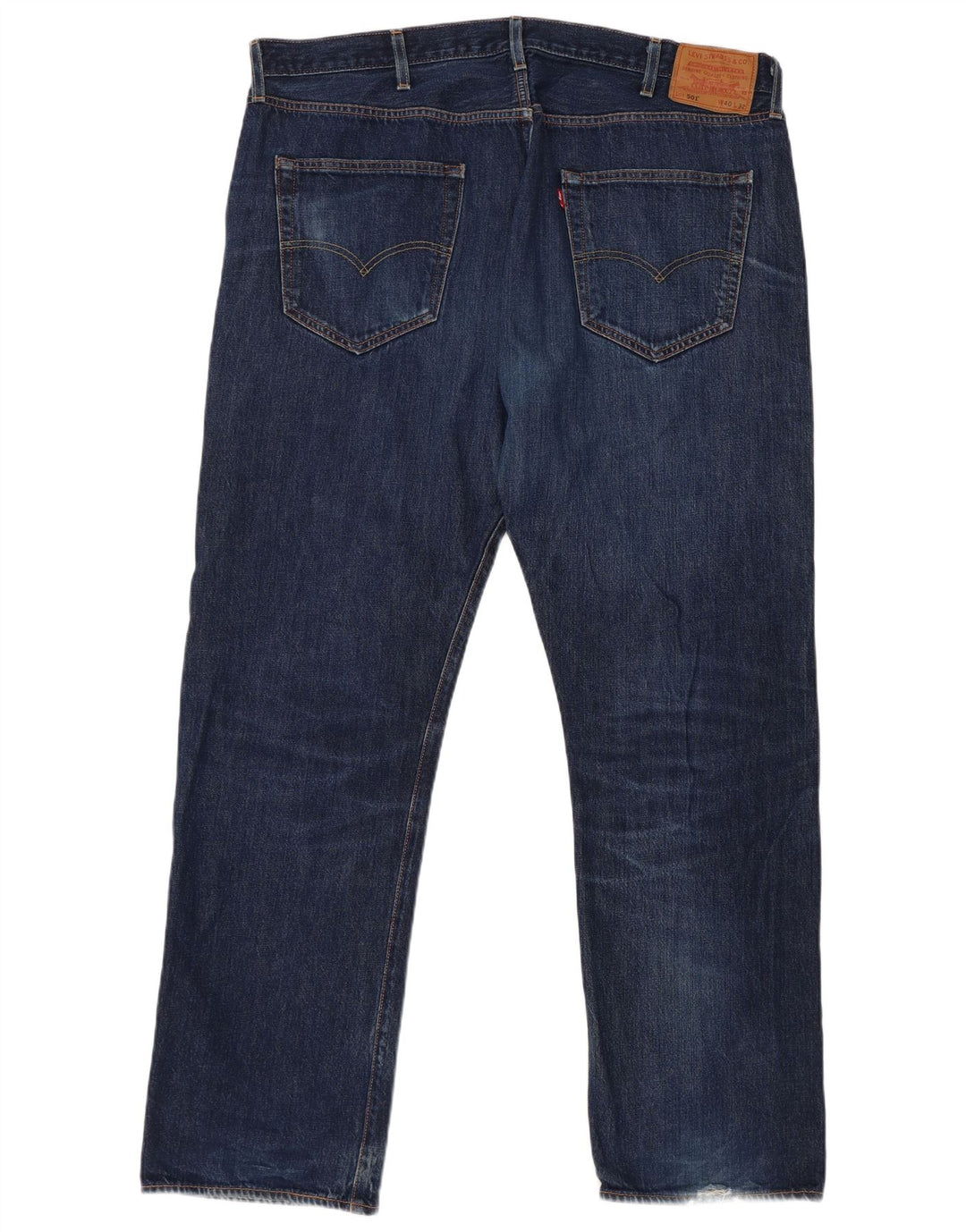 Levi's Mens 501 Straight Jeans W40 L32 Blue Cotton