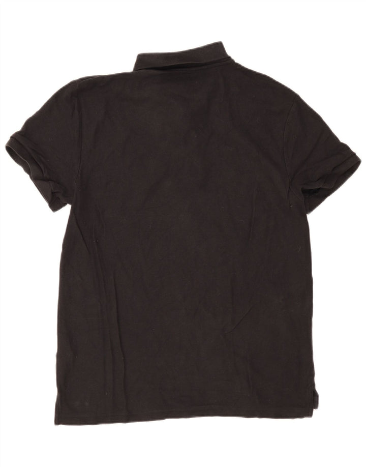 Nike Mens Polo Shirt Large Black Cotton