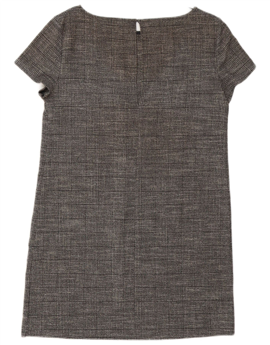 Zara Damen Etuikleid UK 12 Mittelgraue Viskose