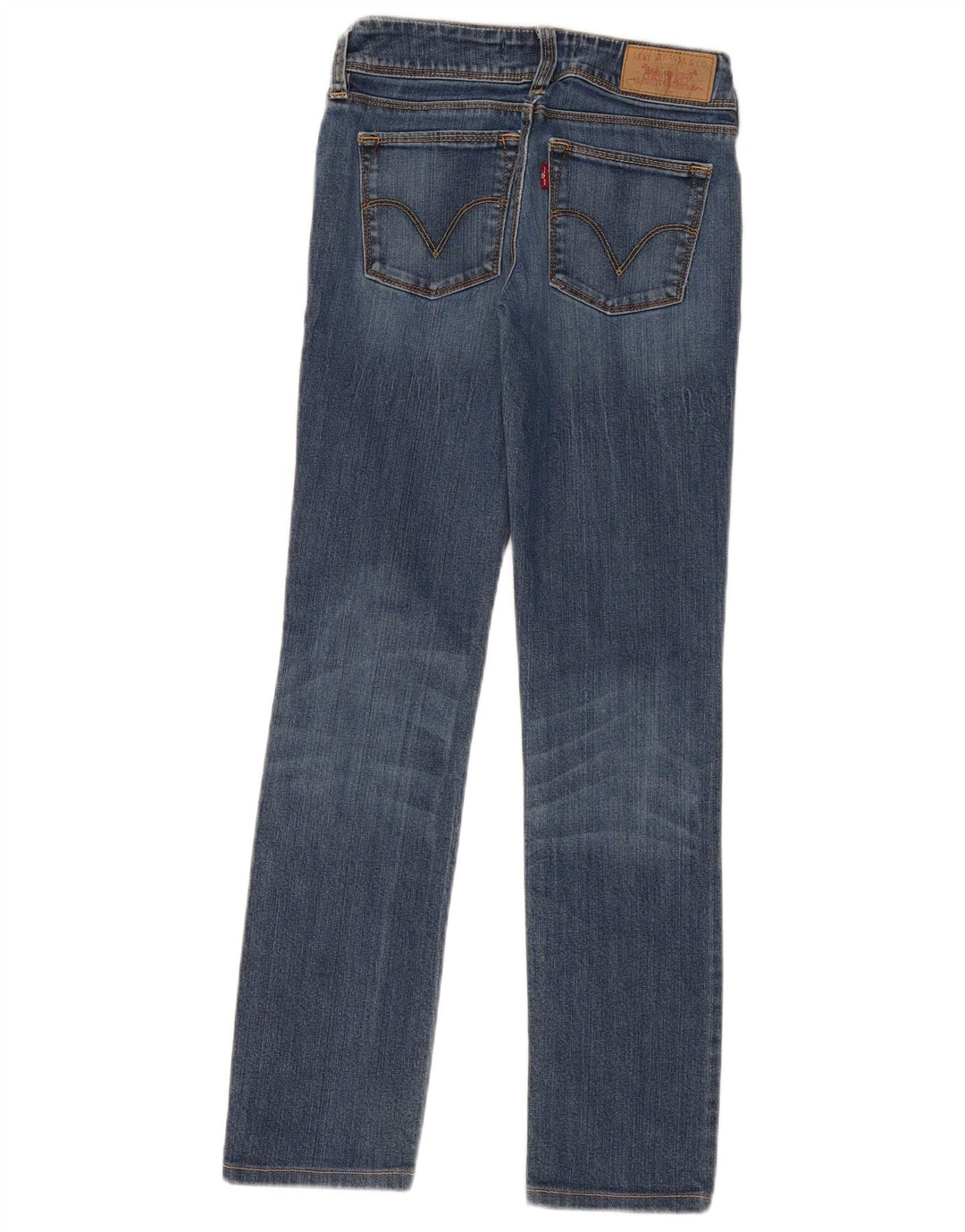 Levi's Womens 571 Slim Jeans W26 L29 Blue