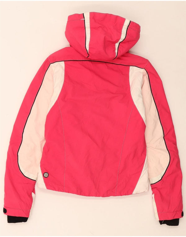 Giacca da sci con cappuccio da donna COLMAR EU 38 Small Pink Colourblock
