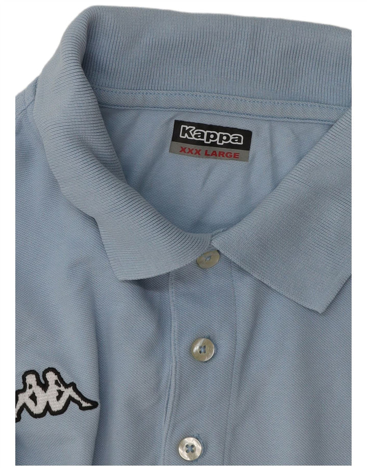 Kappa Mens Polo Shirt 3XL Blue