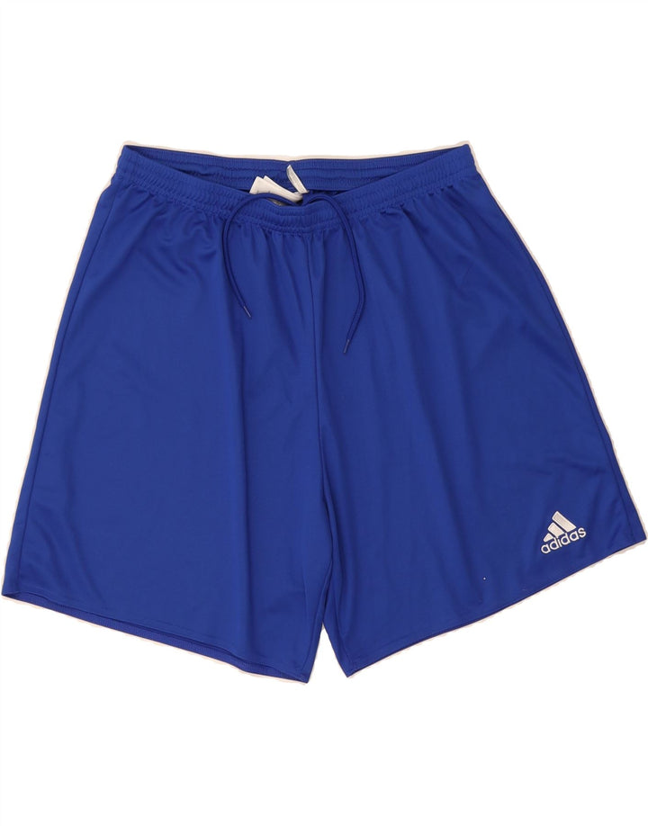 ADIDAS Mens Climalite Sport Shorts XL Blue Polyester Vintage Adidas and Second-Hand Adidas from Messina Hembry 
