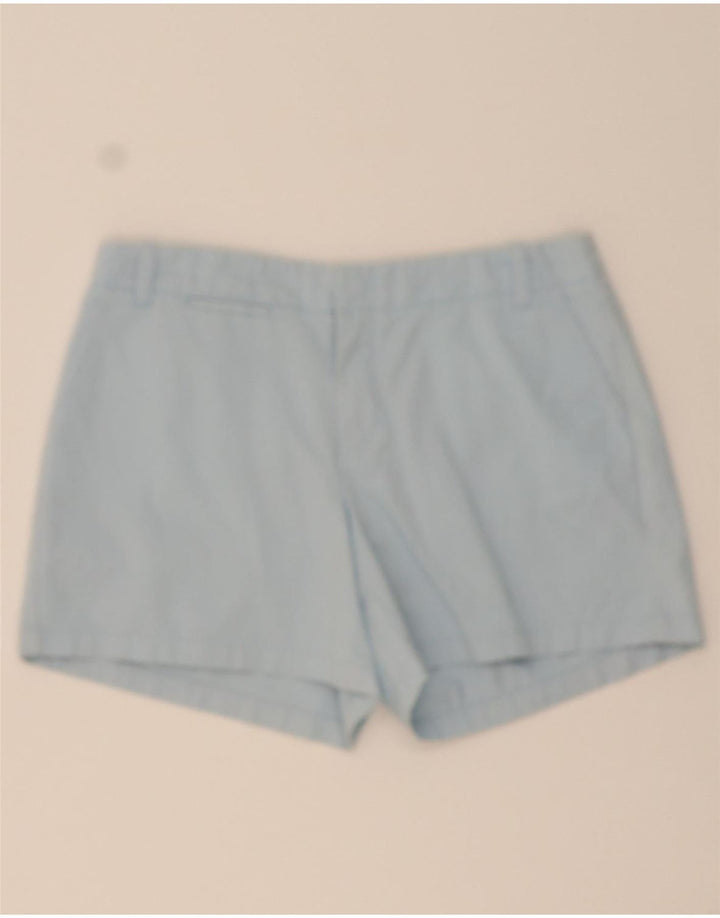 J. CREW Womens Chino Shorts US 6 Medium W30  Blue Cotton Vintage J. Crew and Second-Hand J. Crew from Messina Hembry 