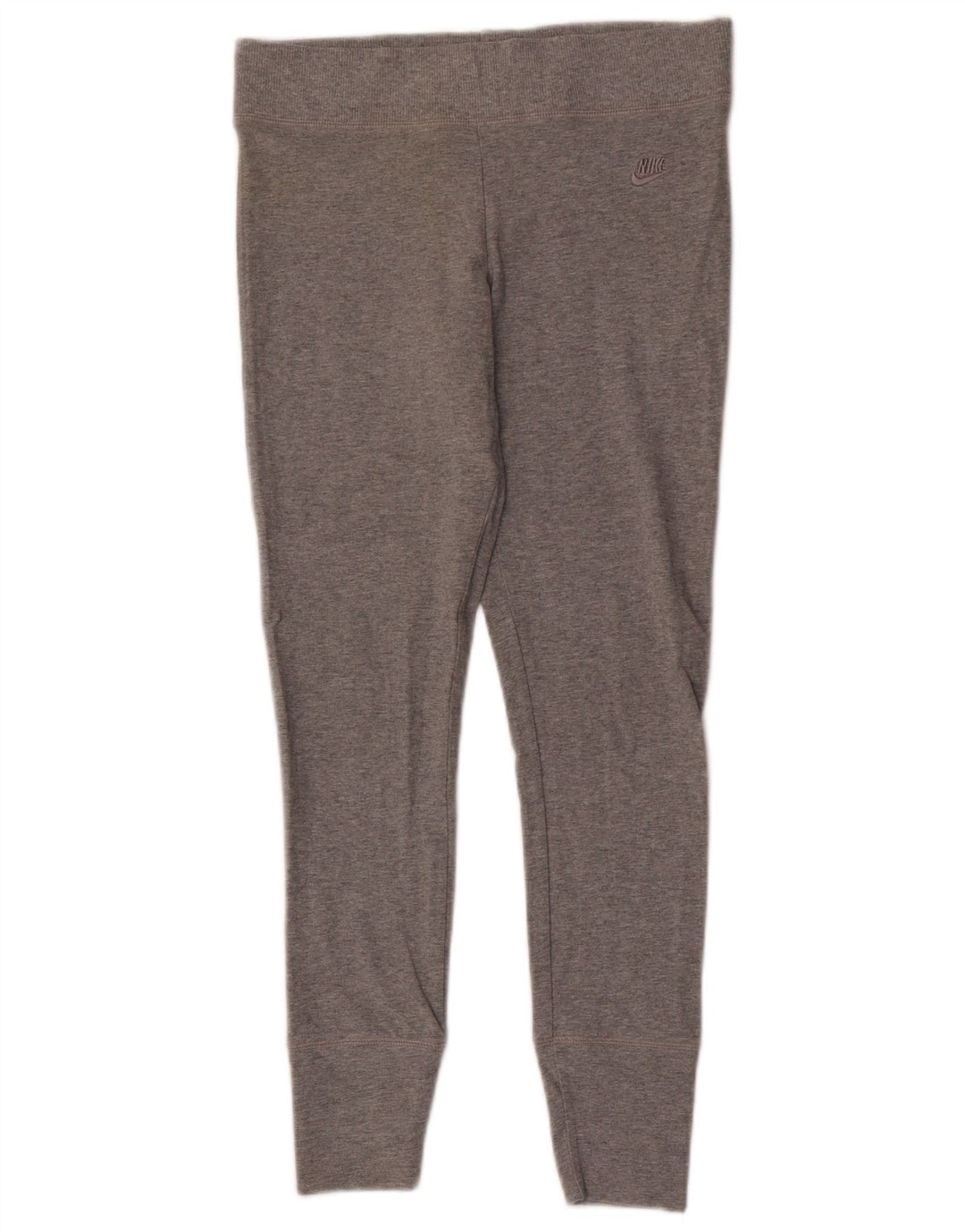 Nike Womens Leggings US 4/6 Small  Grey Cotton