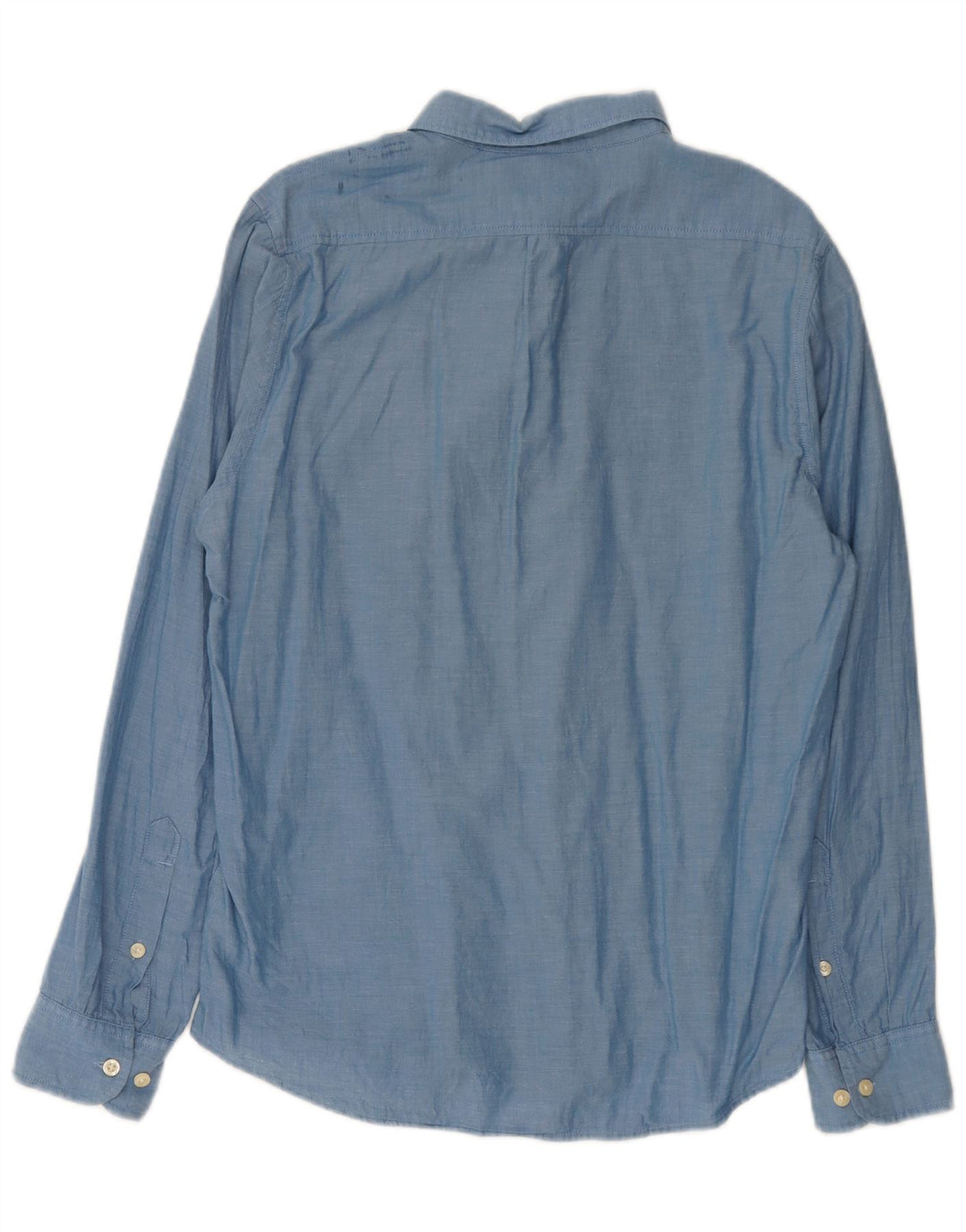 Lee Mens Shirt Medium Blue Cotton