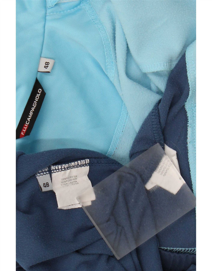 F.LLI Campagnolo Womens Full Tracksuit IT 48 XL Blue Colourblock Polyester