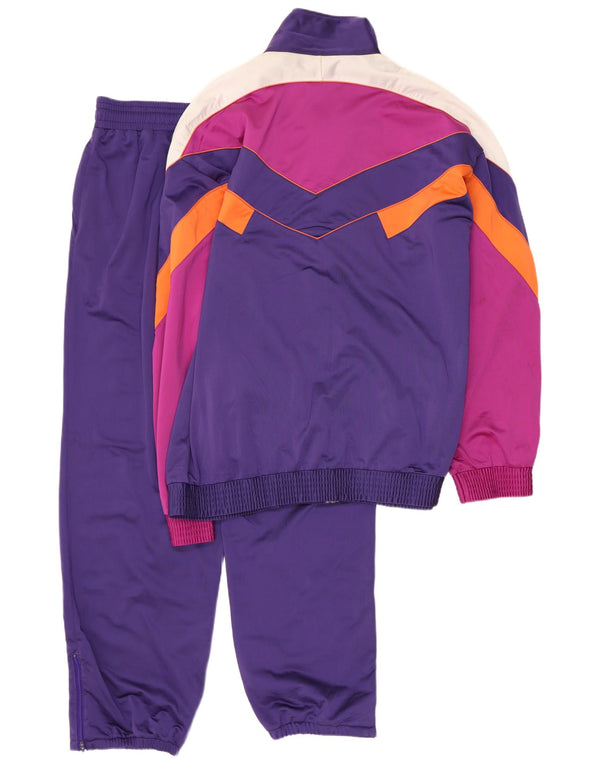 Tuta intera da uomo Brugi XL viola color block in poliestere
