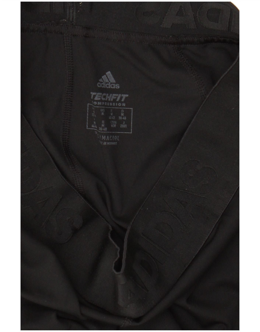 Adidas Womens Graphic Leggings UK 12/14 Medium  Black