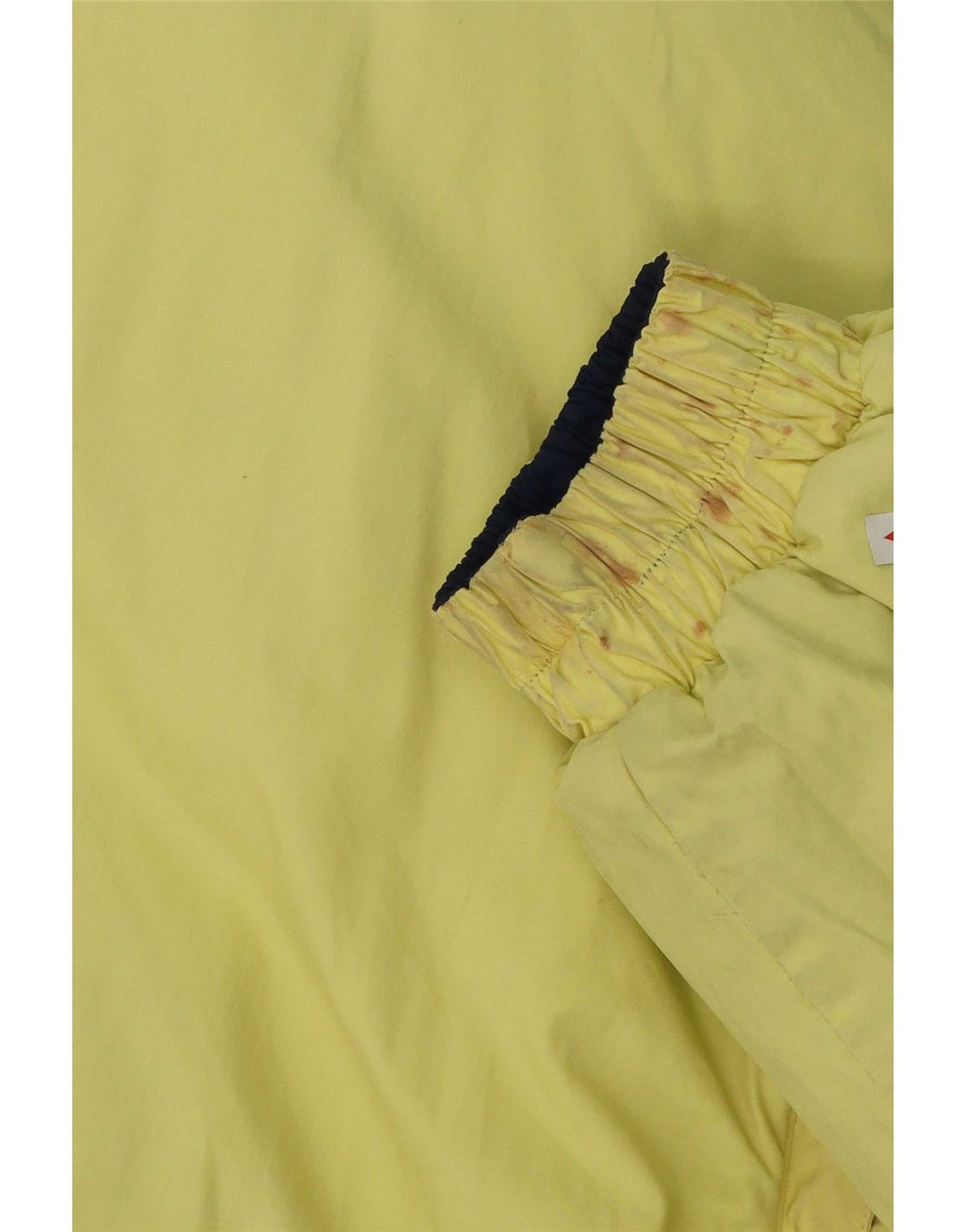 Vintage herre vendbar polstret jakke UK 38 Medium marineblå nylon