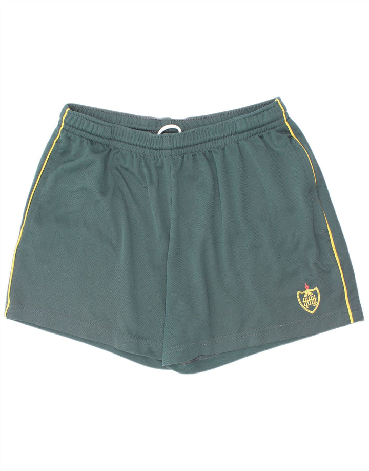Champion Boys Sport Shorts 11-12 Years Green Polyester