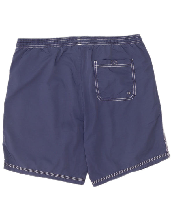 Hugo Boss Mens Swimming Shorts Medium  Navy Blue Polyester