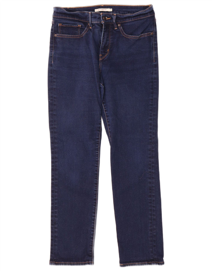 Levi's Womens 312 Shaping Slim Jeans W30 L27 Marineblå