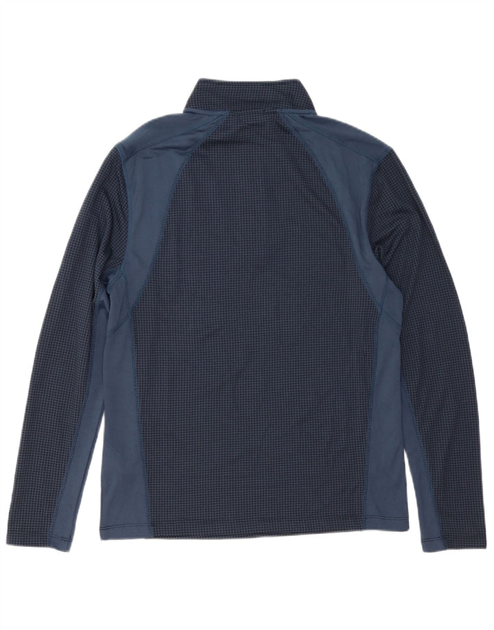 Calvin Klein Uomo Pullover Tuta Top Medium Blu Navy Colourblock