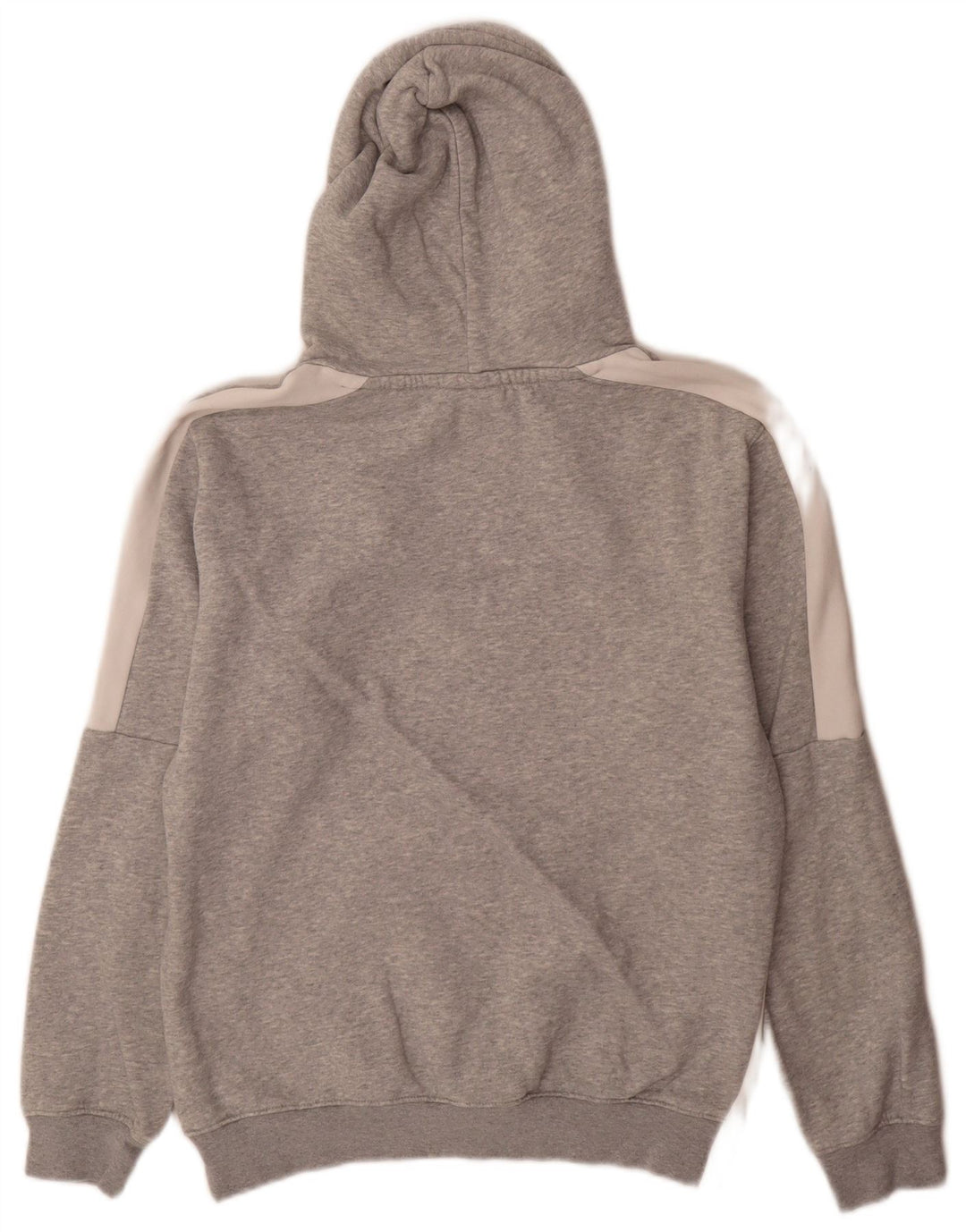 Champion Mens Hoodie Jumper Small Grey Colourblock