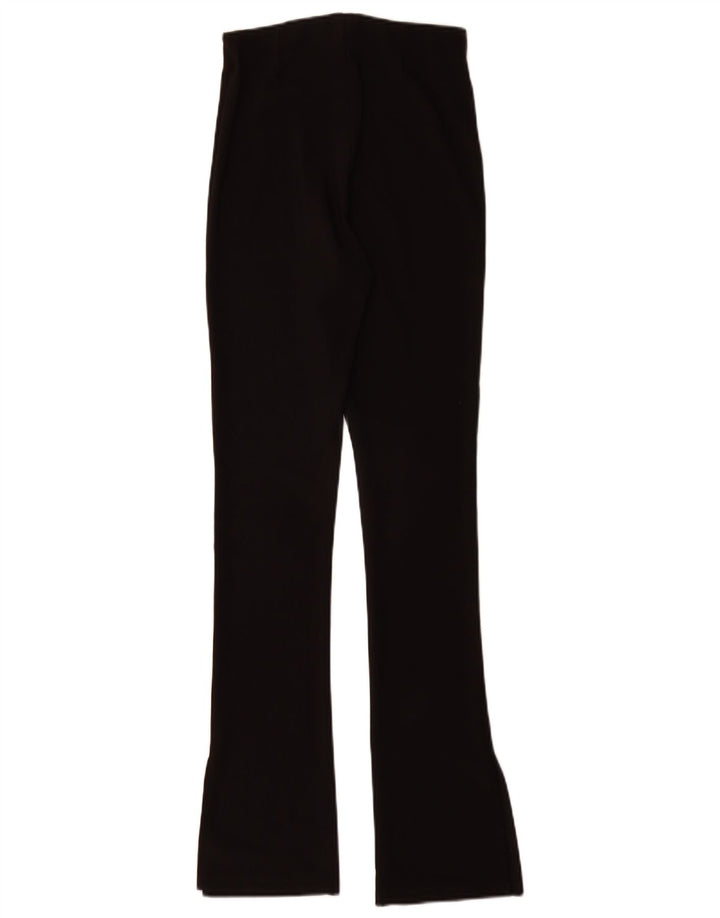 Zara Womens Flare Leggings UK 8 Small Black