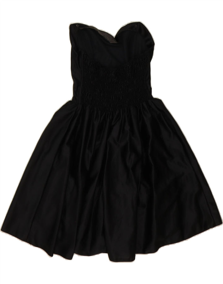 C&A Womens Strapless Dress IT 42 Medium Black Polyamide Vintage C&A and Second-Hand C&A from Messina Hembry 