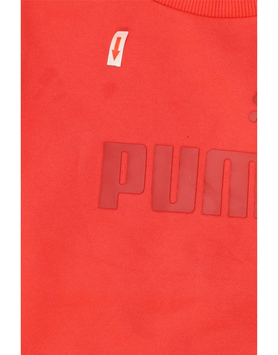 Puma Mens Graphic Sweatshirt Jumper Small Red