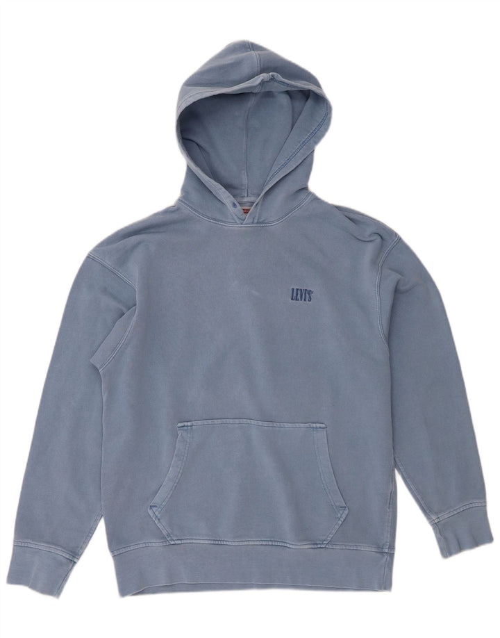 Levi's Mens Relaxed Fit Hoodie Jumper Medium Blue
