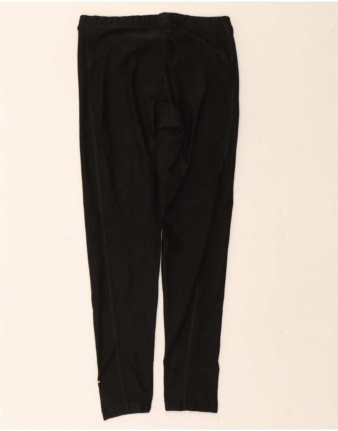 L.L.BEAN Womens Leggings UK 14 Large  Black Polyester Vintage L.L.Bean and Second-Hand L.L.Bean from Messina Hembry 