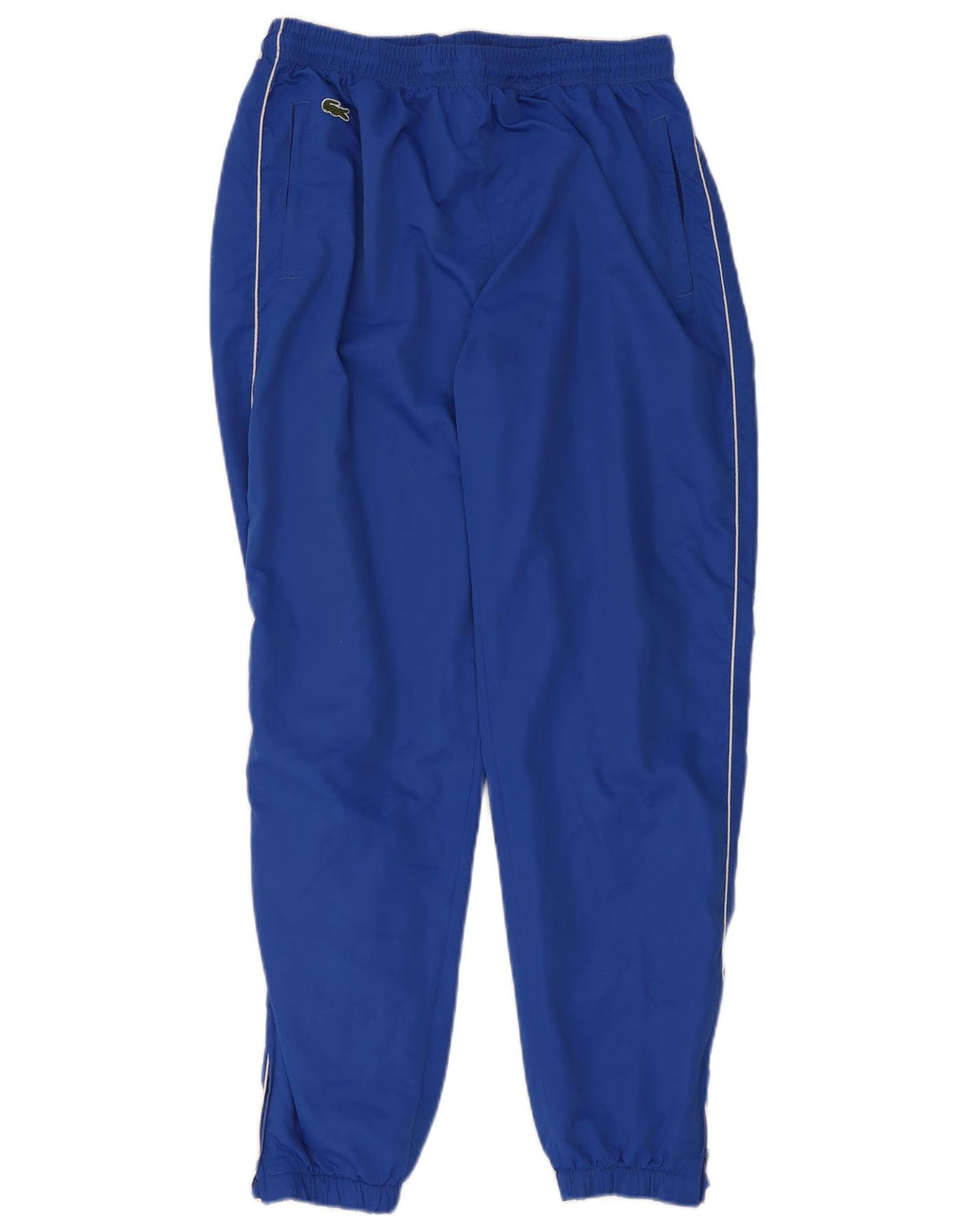 Lacoste Herren-Trainingshose, Größe 6, XL, blaues Polyester