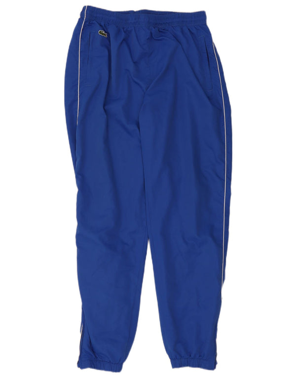 Lacoste Mens Tracksuit Trousers Size 6 XL Blue Polyester