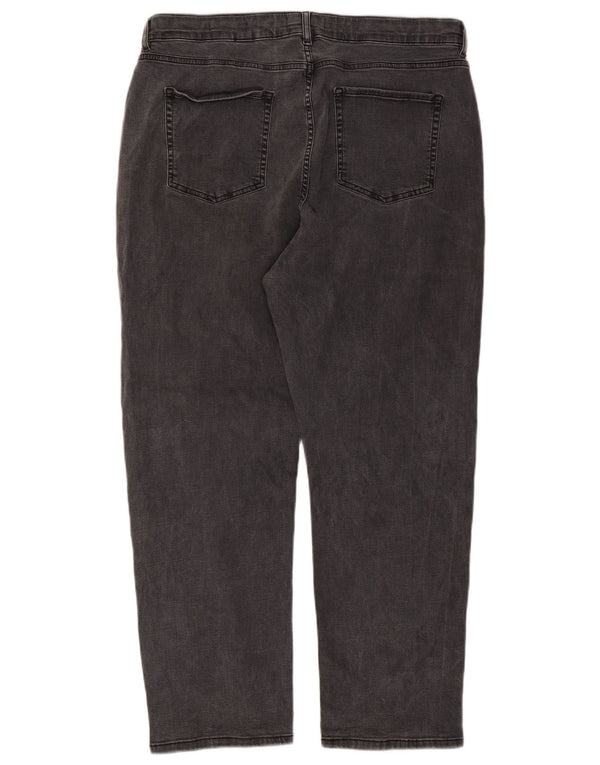 Женские прямые джинсы Marks & Spencer Per Una UK 20 2XL W40 L28 черные