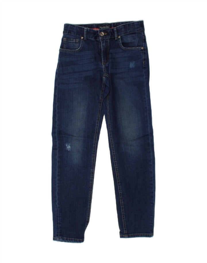 MASSIMO DUTTI Boys Straight Jeans 9-10 Years W25 L26 Blue Vintage Massimo Dutti and Second-Hand Massimo Dutti from Messina Hembry 