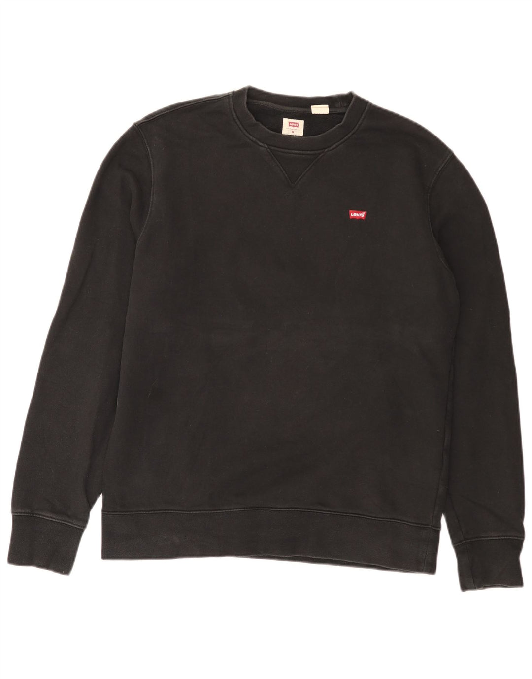Levi's Mens Standard Sweatshirt Jumper Medium Black Cotton