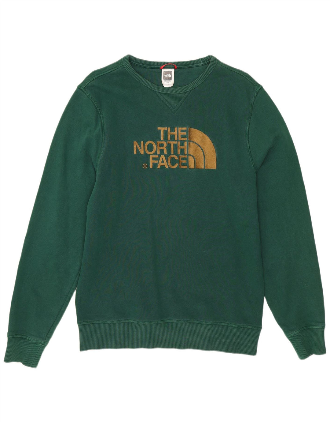 The North Face Herre Grafisk Sweatshirt Jumper Medium Grøn Bomuld