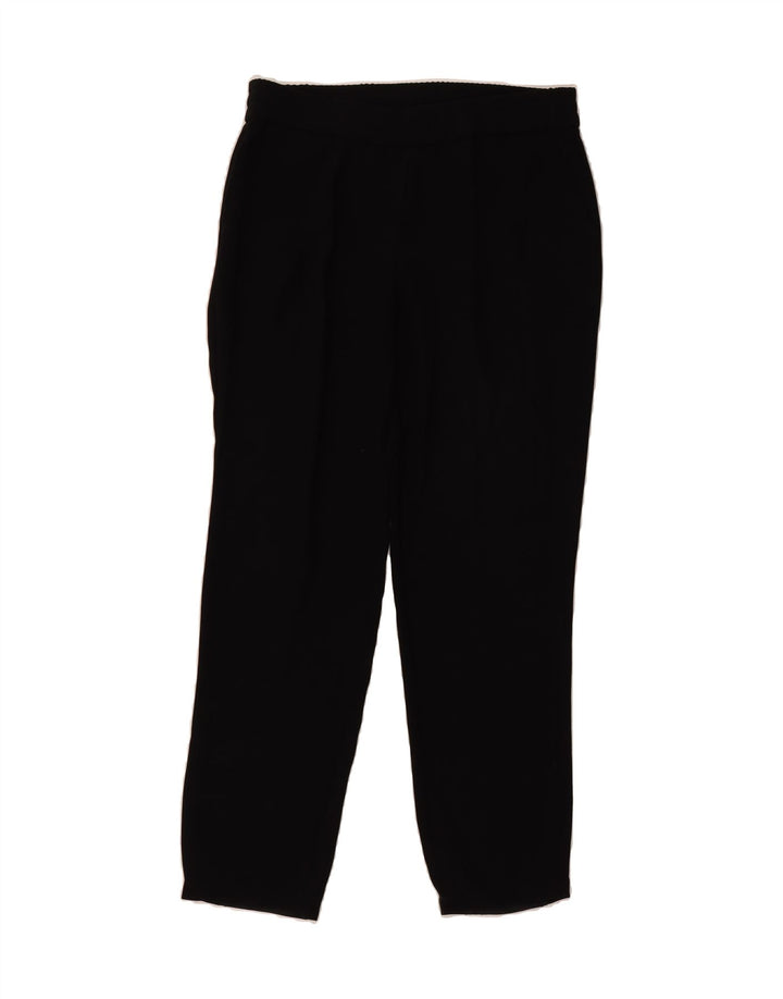 TRUSSARDI Womens Tracksuit Trousers IT 44 Medium Black Polyester Vintage Trussardi and Second-Hand Trussardi from Messina Hembry 