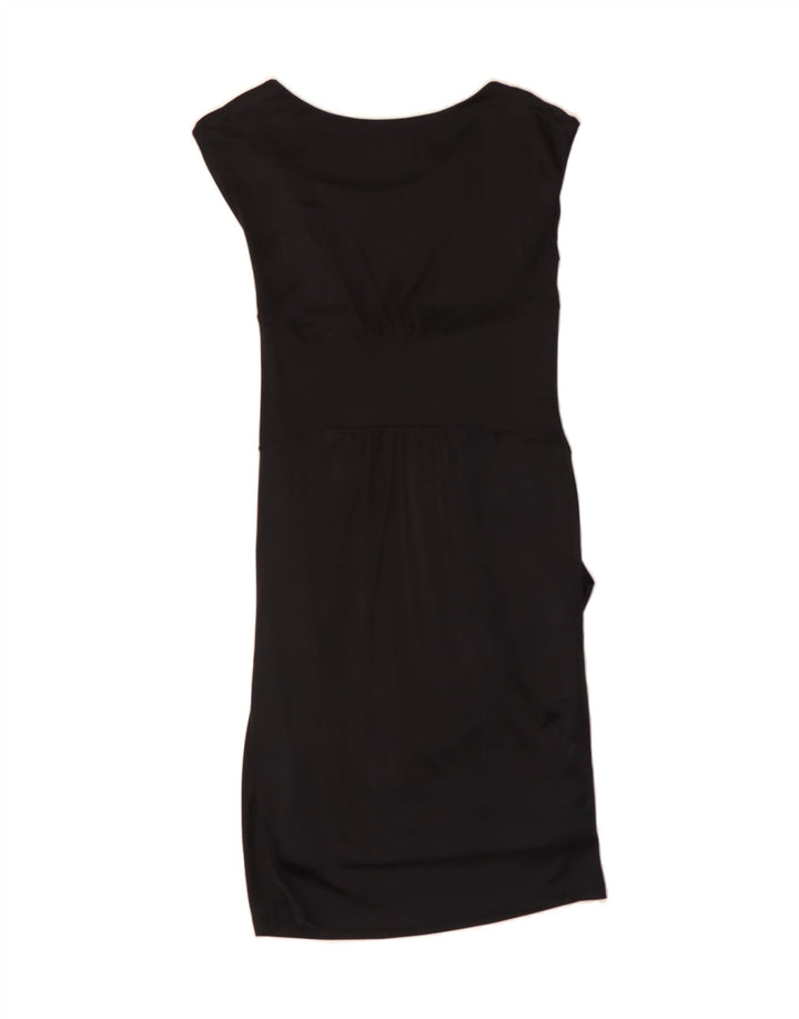 PRINCIPLES Womens Sleeveless Sheath Dress UK 12 Medium Black Vintage Principles and Second-Hand Principles from Messina Hembry 