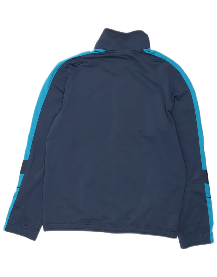 Puma Mens Tracksuit Top Jacket Small Navy Blue Colourblock