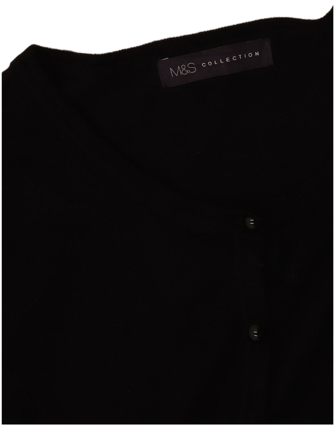 Marks & Spencer Damen-Cardigan-Pullover UK 14 Medium Schwarz