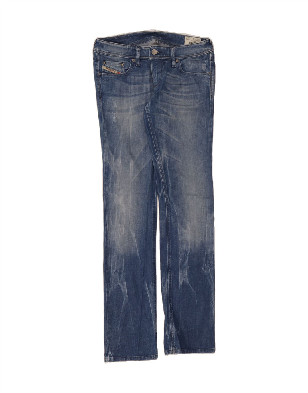 DIESEL Womens Lowky Slim Jeans W27 L32 Blue Cotton Vintage Diesel and Second-Hand Diesel from Messina Hembry 