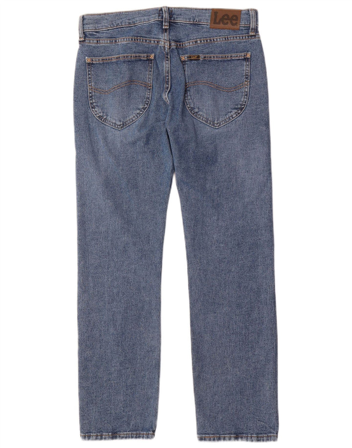 LEE Mens Legendary Slim Jeans W32 L30 Blue Cotton