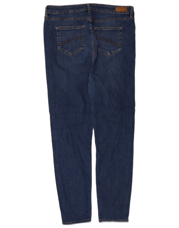 Jeans skinny a vita alta Harlow da donna Fat Face UK 16 Large W32 L27 Blu