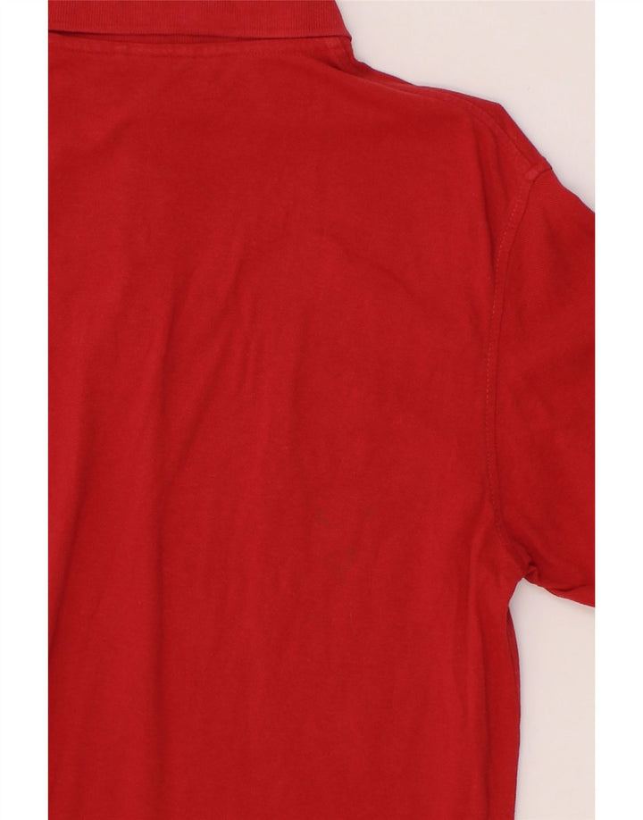 CARRERA Mens Polo Shirt Large Red Vintage Carrera and Second-Hand Carrera from Messina Hembry 