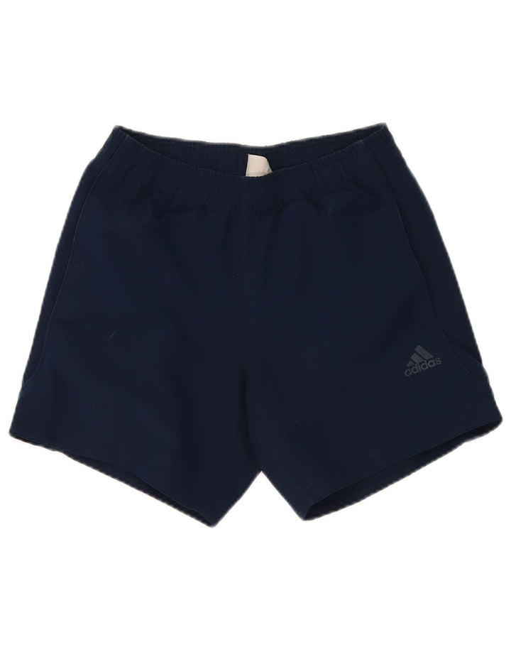 Adidas Mens Climalite Sport Shorts XS  Navy Blue Polyester